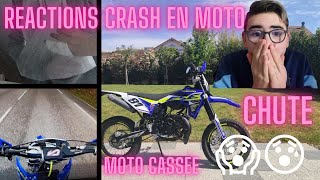 JE RÉAGIS A DES CRASH EN MOTO libre de droit 😱🔥 [upl. by Nancie811]