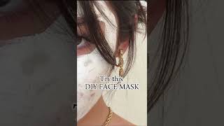 Try This DIV Face Mask The Ultimate Skincare Solution skincare facecare [upl. by Yelsew]