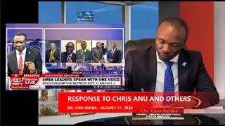 ANSONS ADDRESSES PASTOR CHRIS ANU [upl. by Riamo]