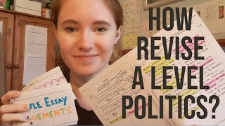 How I revise A Level POLITICS [upl. by Malda744]