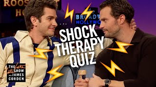 Shock Friendship Quiz w Andrew Garfield amp Jamie Dornan [upl. by Nimad]