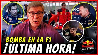 SALIO AHORA ¡POLEMICA TOTAL ¿SANCIÓN EXCESIVA A CHECO RED BULL F1 NOTICIAS [upl. by Atcele443]