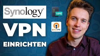 Synology VPN einrichten SchrittfürSchrittAnleitung 2024 [upl. by Assyli]