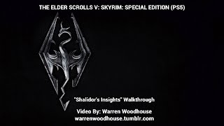 THE ELDER SCROLLS V SKYRIM PS5  quotShalidors Insightsquot Walkthrough [upl. by Atcliffe]