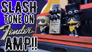 Slash Guitar Tone On A FENDER Amp  Friedman Smallbox Pedal [upl. by Daphene]