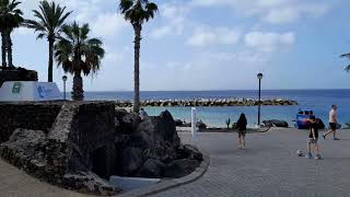 walk into tui blue complex then flamingo beach lanzarote towards playa blanca 6423 [upl. by Laktasic]