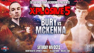 Xplosive 5 Dominik Bury vs Corey Mckenna [upl. by Puttergill]