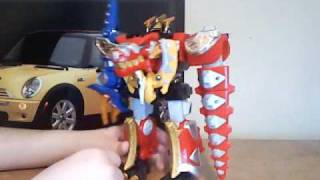 Power Rangers Dino Thunder Thundersaurus Megazord Review [upl. by Ujawernalo897]