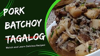 Pork Batchoy Tagalog [upl. by Regor]