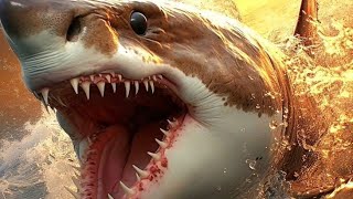 Shark Vs Orca समुद्र का सबसे खतरनाक शिकारी 😱 youtubeshorts animalfacts viralvideo viralshorts [upl. by Tedd]