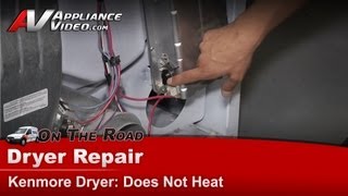 Kenmore Dryer Repair  Does Not Heat  Element Diagnostic amp Troubleshooting [upl. by Breen537]