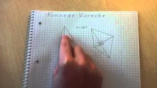 Konvexe Vierecke zeichnen  Mathe Tutorial [upl. by Gaw]