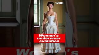 The Evolution of Womens underwear [upl. by Firooc]