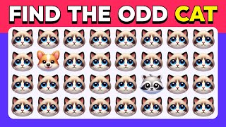 Find the ODD One Out  Animals Edition 🐵🐶🐱 30 Ultimate Easy Medium Hard Levels Quiz [upl. by Nairad]