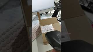 Barcode scanner if can not read try this method [upl. by Lennad]