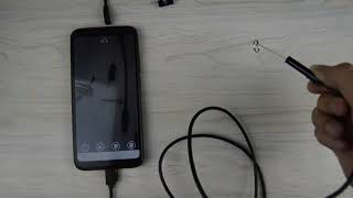 7mm Endoscope Camera Inspection Borescope Camera Micro USB OTG Type C for Android PC [upl. by Anaejer479]