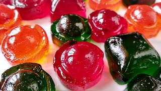 Jelly Mittai  Jujubes  Gummy Candy Recipe  Gumdrops  Homemade Candy [upl. by Merwin]