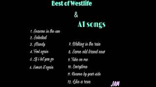 Best of Westlife amp A1 Songs  JAM [upl. by Ail]