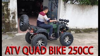 Test and review ATV Quad Bike 250cc [upl. by Clyte]