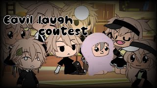 Evil laugh contest Meme  Gachalife✨🥀 [upl. by Gnok332]