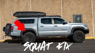 How to Fix Rear Sag on a Tacoma [upl. by Tiphany]