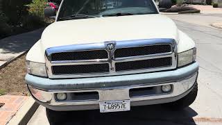 1999 Dodge Ram 1500 4x4 Cold start [upl. by Gayle10]