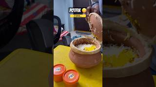 Potfull Madhapur 🤩😋 hyderabadbiryani potfultrending yummy potbiryani ytshorts viralvideos [upl. by Woodberry325]