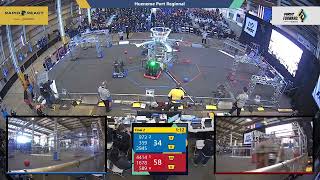 FRC Team 1678 amp Team 4414 final match 2 the winner of 2022 Hueneme Port Regional in week 1 [upl. by Adnuhsat]