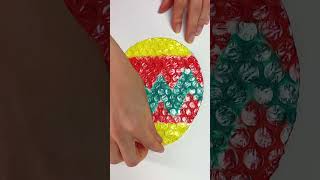 Pop and Paint 🎨 Bubble Wrap Art for Endless Fun [upl. by Tara]