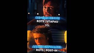 ObiWan Kenobi vs Anakin Skywalker  SW WIS Canon  edit starwars 1v1 anakinvsobiwan jedi [upl. by Erdrich212]