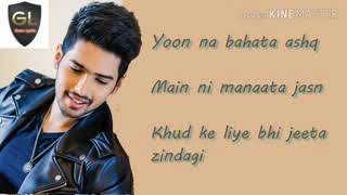 Zikr song Amavas karaoke with lyrics armaan malik [upl. by Norma810]