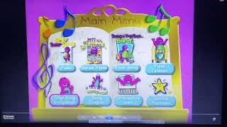 More Barney Songs  DVD Menu Walkthrough [upl. by Chiaki]