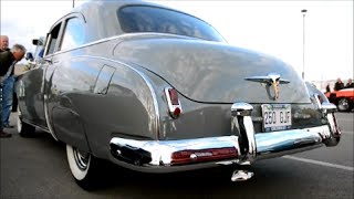 1950 CHEVY 2 DOOR SEDAN  6 CYL START UP [upl. by Frazier]