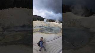 Lassen Bumpass Hell Geyser amp Boardwalk [upl. by Jonie]