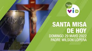 Misa de hoy ⛪ Domingo 29 de Mayo de 2022 Padre Wilson Lopera  Tele VID [upl. by Yssak]