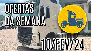 OFERTA DE CAMINHÕES DA SEMANA  10FEV24 [upl. by Hopper974]