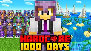 I Survived 1000 Days in Minecraft Hardcore [upl. by Yetac77]