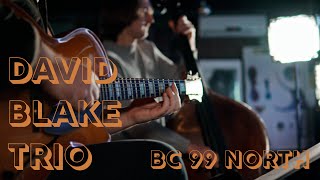 jazz guitar trio performs original music in brooklyn jazz club  David Blake Trio  BC 99 NORTH [upl. by Kolivas]