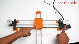 CNC Plotter Assembling video tutorial [upl. by Christean]