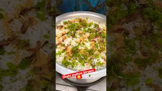 Mutton Biryani Recipe 😋 food cooking biryani recipe ytshorts shorts viralvideo [upl. by Arihppas]