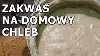 Zakwas na domowy chleb ze schematem działania [upl. by Eceertal735]