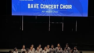 INTERNATIONAL CHORAL EISTEDDFOD 2024  BAVE CONCERT CHOIR part 2 mcemalaysiachoraleisteddfod [upl. by Mandle448]