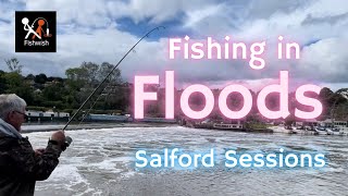 Fishing The Flooded River Avon [upl. by Nisior]