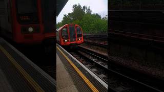 Central Line Train To Epping Approaching Greenford Station Change Here For National Rail Services [upl. by Ylil425]