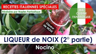 Liqueur de NOIX faite maison 2° partie🍸FACILE [upl. by Anaibaf]