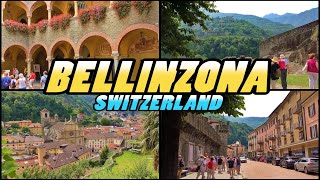 BELLINZONA  Switzerland 4k [upl. by Yaf]