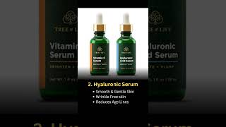 4 Best Face Serums  Dry Oily Combination Glowing Skin  Vitamin C Hyaluronic Niacinamide Care [upl. by Wycoff709]