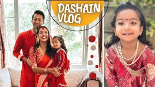 DASHAIN VLOG  Growing with Ayanka  Dashain 2080 [upl. by Adlaremse]