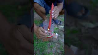 Bushcraft Skills Very Simple and Very Useful In Forest survival camping outdoor bushcraft fores [upl. by Eixirt]