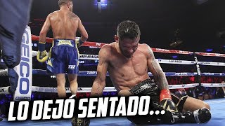 VASYL LOMACHENKO NOQUEA A JORGE LINARES [upl. by Yseult966]